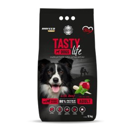 BIOFEED BIOFEED TASTY DOGS LIFE ADULT M&L WITH BEEF 12KG