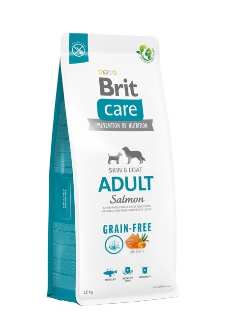 Brit BRIT Care Grain-Free Adult Salmon - sucha karma dla psa - 12 kg Brit BRIT Care Grain-Free Adult Salmon - sucha karma dla psa - 12 kg