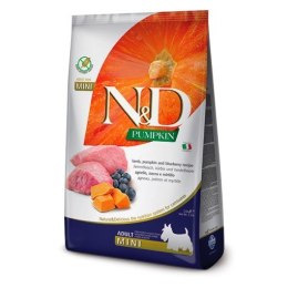 Farmina FARMINA N&D Pumpkin Lamb & Blueberry Adult Mini - sucha karma dla psa - 2.5 kg