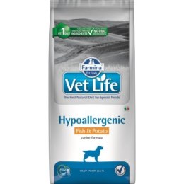 Farmina FARMINA Vet Life Hypoallergenic Fish & Potato Canine - sucha karma dla psa - 12 kg