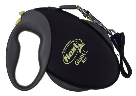 Flexi Smycz flexi automatyczna Giant L taśma 8 m - dla psa do 50 kg, kolor czarno-żółty Flexi Smycz flexi automatyczna Giant L taśma 8 m - dla psa do 50 kg, kolor czarno-żółty