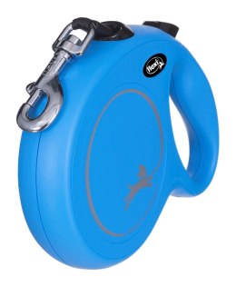 Flexi Smycz flexi automatyczna NEW CLASSIC L taśma 8 m - dla psa do 50 kg, kolor niebieski