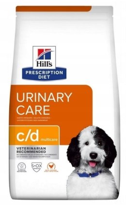Hill's HILL'S Prescription Diet Urinary Care c/d Multicare Canine - sucha karma dla psa - 4 kg (WYPRZEDAŻ)
