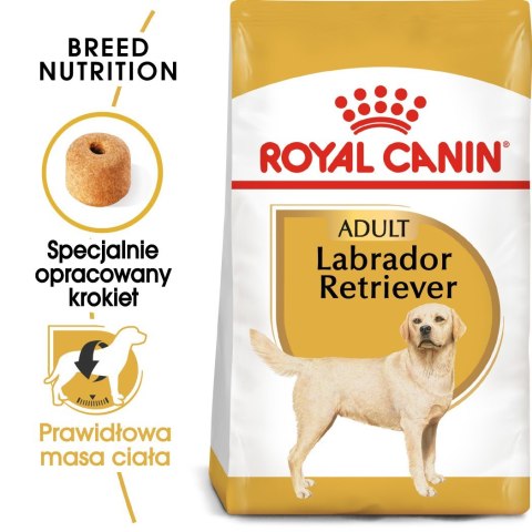 Royal Canin ROYAL CANIN BHN Labrador Retriever Adult - sucha karma dla psa dorosłego - 12 kg Royal Canin ROYAL CANIN BHN Labrador Retriever Adult - sucha karma dla psa dorosłego - 12 kg