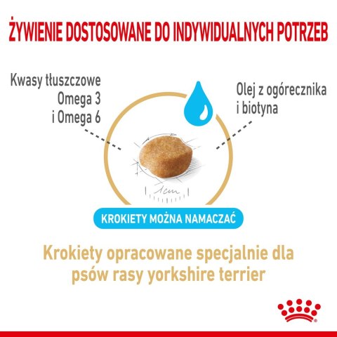 Royal Canin ROYAL CANIN BHN Yorkshire Ageing 8+ - sucha karma dla psa starszego - 1,5kg Royal Canin ROYAL CANIN BHN Yorkshire Ageing 8+ - sucha karma dla psa starszego - 1,5kg