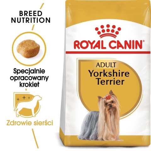 Royal Canin ROYAL CANIN BHN Yorkshire Terrier Adult - sucha karma dla psa dorosłego - 7,5 kg Royal Canin ROYAL CANIN BHN Yorkshire Terrier Adult - sucha karma dla psa dorosłego - 7,5 kg