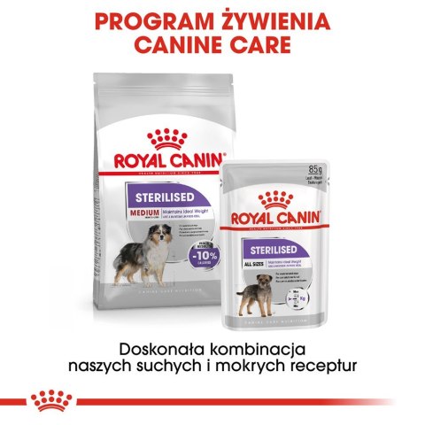 Royal Canin ROYAL CANIN CCN Medium Sterilised - sucha karma dla psa dorosłego - 3kg Royal Canin ROYAL CANIN CCN Medium Sterilised - sucha karma dla psa dorosłego - 3kg