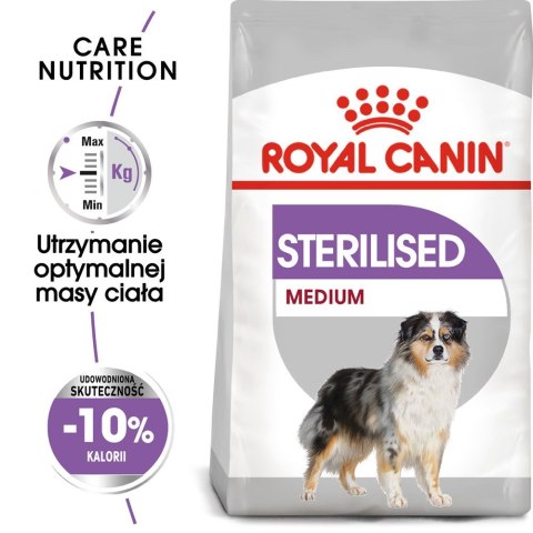 Royal Canin ROYAL CANIN CCN Medium Sterilised - sucha karma dla psa dorosłego - 3kg Royal Canin ROYAL CANIN CCN Medium Sterilised - sucha karma dla psa dorosłego - 3kg