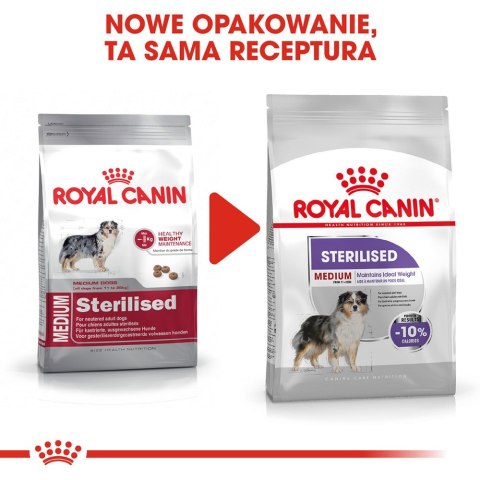 Royal Canin ROYAL CANIN CCN Medium Sterilised - sucha karma dla psa dorosłego - 3kg Royal Canin ROYAL CANIN CCN Medium Sterilised - sucha karma dla psa dorosłego - 3kg