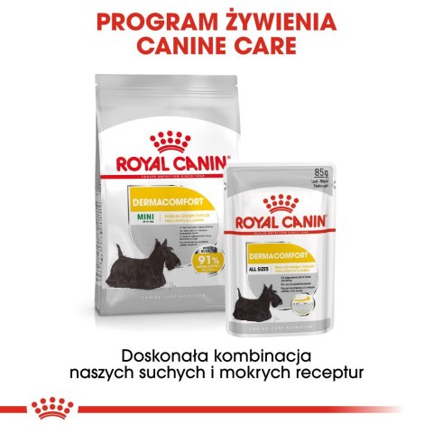 Royal Canin ROYAL CANIN Mini Dermacomfort - karma dla psów dorosłych ras małych - 3kg Royal Canin ROYAL CANIN Mini Dermacomfort - karma dla psów dorosłych ras małych - 3kg