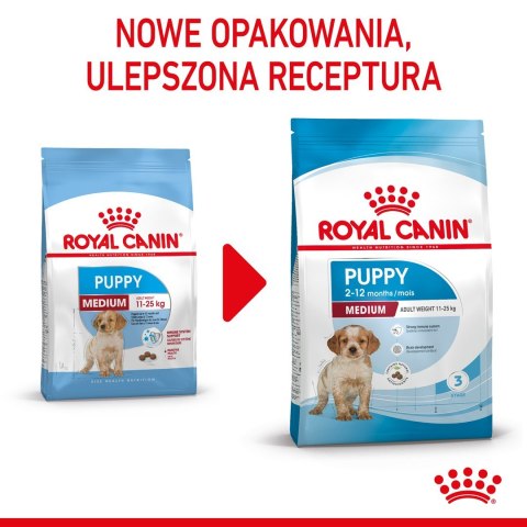 Royal Canin ROYAL CANIN SHN Medium Puppy - sucha karma dla szczeniąt - 15 kg Royal Canin ROYAL CANIN SHN Medium Puppy - sucha karma dla szczeniąt - 15 kg