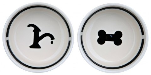 TRIXIE TRIXIE Miski ceramiczne na stojaku Eat on Feet 24641 TRIXIE TRIXIE Miski ceramiczne na stojaku Eat on Feet 24641