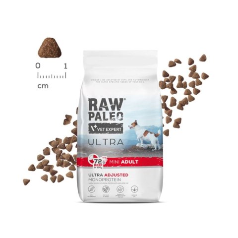 VetExpert VetExpert Raw Paleo Ultra Wołowina Mini Adult 750g VetExpert VetExpert Raw Paleo Ultra Wołowina Mini Adult 750g