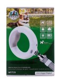 DOGGY VILLAGE DOGGYVILLAGE SMYCZ MOCNA Z LATARKĄ LED I KOLOROWĄ ILUMINACJĄ RĘKOJEŚCI 3W1 BIAŁA MT7126