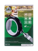 DOGGY VILLAGE DOGGYVILLAGE SMYCZ MOCNA Z LATARKĄ LED I KOLOROWĄ ILUMINACJĄ RĘKOJEŚCI 3W1 CZARNA MT7128