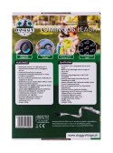 DOGGY VILLAGE DOGGYVILLAGE SMYCZ MOCNA Z LATARKĄ LED I KOLOROWĄ ILUMINACJĄ RĘKOJEŚCI 3W1 CZARNA MT7128