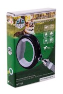 DOGGY VILLAGE DOGGYVILLAGE SMYCZ MOCNA Z LATARKĄ LED I KOLOROWĄ ILUMINACJĄ RĘKOJEŚCI 3W1 CZARNA MT7128