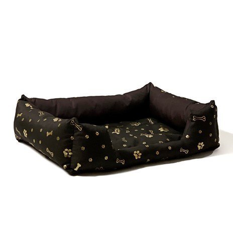 Go Gift GO GIFT Kostka Legowisko dla psa XXL - brązowy - 90x63x16 cm Go Gift GO GIFT Kostka Legowisko dla psa XXL - brązowy - 90x63x16 cm