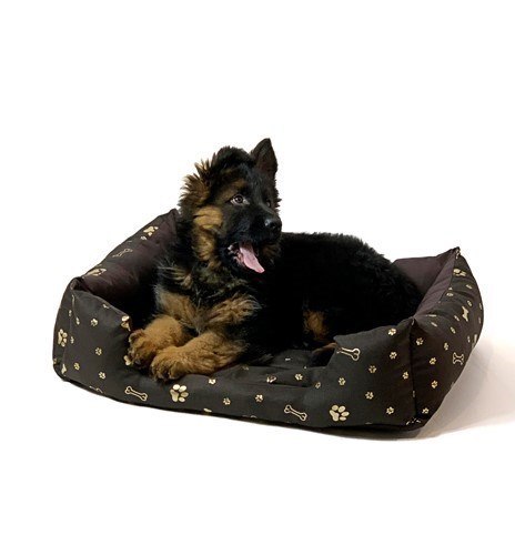 Go Gift GO GIFT Kostka Legowisko dla psa XXL - brązowy - 90x63x16 cm Go Gift GO GIFT Kostka Legowisko dla psa XXL - brązowy - 90x63x16 cm