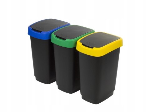 Rotho Rotho Multibag Twist Style 25L mix kolorów Rotho Rotho Multibag Twist Style 25L mix kolorów