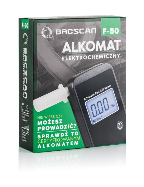 BACSCAN Alkomat elektrochemiczny BACscan F-50 BACSCAN Alkomat elektrochemiczny BACscan F-50