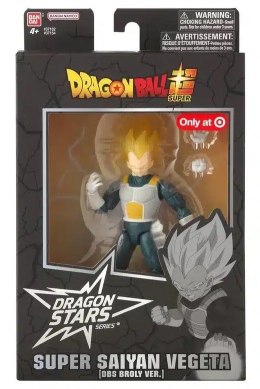 BANDAI DRAGON BALL DRAGON STARS - SUPER SAIYAN VEGETA (DBS BROLY VER.)