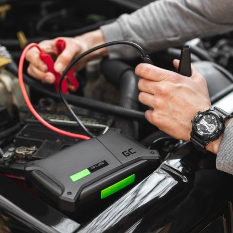 Green Cell GREEN CELL CAR JUMP STARTER POWERBOOST CJSGC01 16000MAH 2000A (POWERBANK/ROZRUSZNIK/BOOSTER/PROSTOWNIK/ŁADOWARKA) Green Cell GREEN CELL CAR JUMP STARTER POWERBOOST CJSGC01 16000MAH 2000A (POWERBANK/ROZRUSZNIK/BOOSTER/PROSTOWNIK/ŁADOWARKA)
