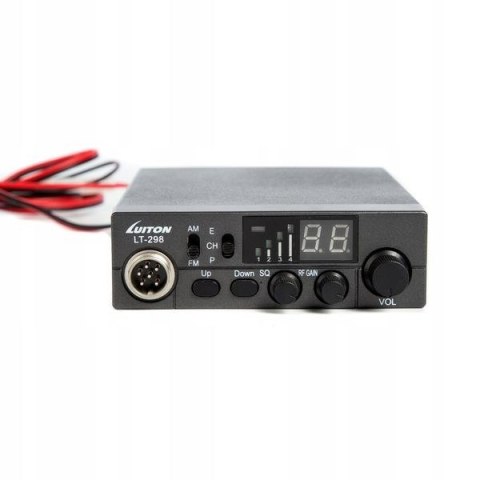 Luiton CB Radio LUITON LT-298 ASQ 12V/24V z wtykiem do zapalniczki Luiton CB Radio LUITON LT-298 ASQ 12V/24V z wtykiem do zapalniczki