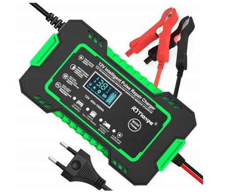 RJ Tianye Prostownik akumulatorowy RJ Tianye RJ-C 120501A 12V, 6A RJ Tianye Prostownik akumulatorowy RJ Tianye RJ-C 120501A 12V, 6A