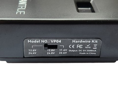 VANTRUE Adapter zasilania OBD USB-C VANTRUE VP04 VANTRUE Adapter zasilania OBD USB-C VANTRUE VP04