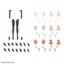 BANDAI 30MS OPTION BODY PARTS TYPE - ARM PARTS & LEG PARTS [BROWN]