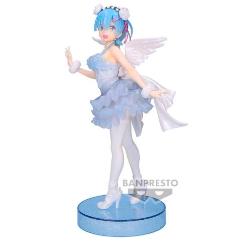 BANDAI BANPRESTO RE:ZERO ESPRESTO CLEAR&DRESSY - REM (SPECIAL COLOR Ver.)