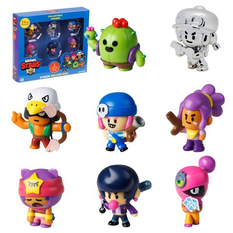 BANDAI BRAWL STARS S1 FIGURES - 8 PACK DELUXE BOX VER.A BANDAI BRAWL STARS S1 FIGURES - 8 PACK DELUXE BOX VER.A