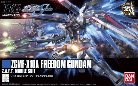 BANDAI Figurka kolekcjonerska Bandai HGCE 1/144 ZGMF-X10A FREEDOM GUNDAM BANDAI Figurka kolekcjonerska Bandai HGCE 1/144 ZGMF-X10A FREEDOM GUNDAM