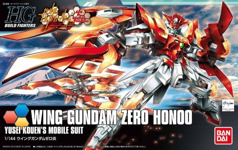BANDAI HGBF 1/144 WING GUNDAM ZERO HONOO BANDAI HGBF 1/144 WING GUNDAM ZERO HONOO