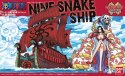 BANDAI ONE PIECE GRAND SHIP COLLECTION NINE SNAKE PIRAT SHIP