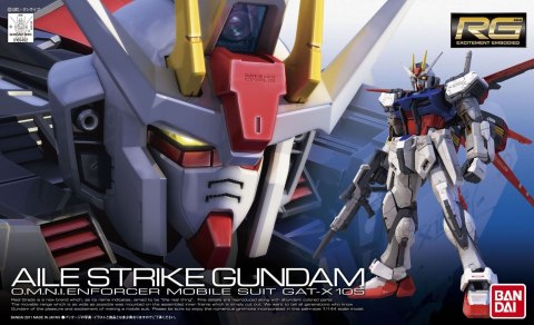 BANDAI RG 1/144 AILE STRIKE GUNDAM BL BANDAI RG 1/144 AILE STRIKE GUNDAM BL