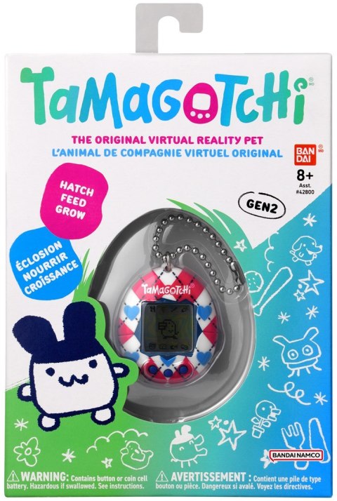BANDAI TAMAGOTCHI - ARGYLE HEART BANDAI TAMAGOTCHI - ARGYLE HEART
