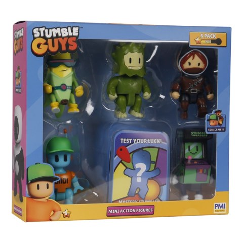 P.M.I. Kids World STUMBLE GUYS S2 MINI ACTION FIGURES - 6 PACK DELUXE BOX VER.A P.M.I. Kids World STUMBLE GUYS S2 MINI ACTION FIGURES - 6 PACK DELUXE BOX VER.A