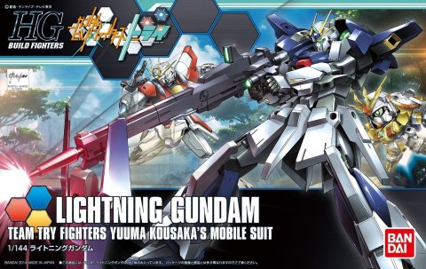 BANDAI HGBF 1/144 LIGHTNING GUNDAM BANDAI HGBF 1/144 LIGHTNING GUNDAM