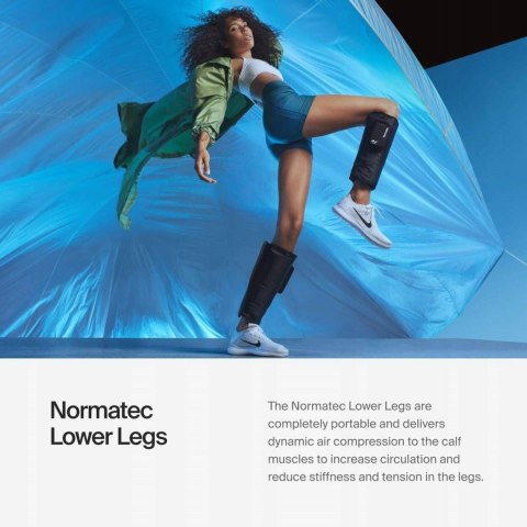 Hyperice Zestaw Hyperice Normatec GO do masażu limfatycznego nóg Hyperice Zestaw Hyperice Normatec GO do masażu limfatycznego nóg