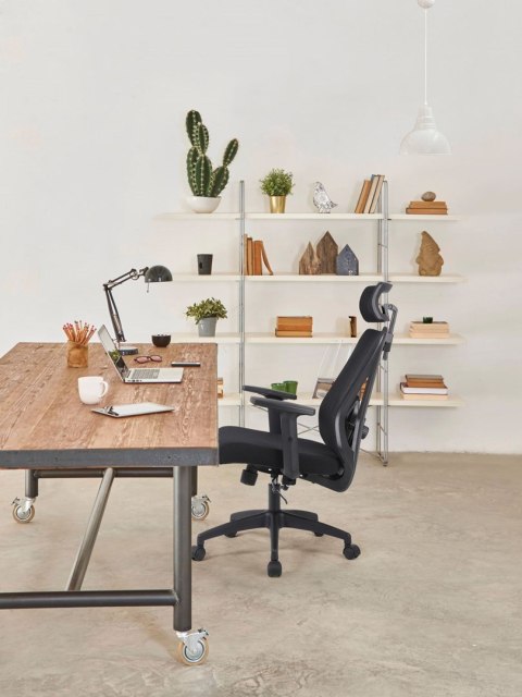 Activejet Ergonomiczny fotel biurowy ACTIVEJET T5 czarny Activejet Ergonomiczny fotel biurowy ACTIVEJET T5 czarny