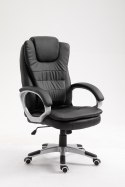 Activejet Fotel biurowy z masażem, podgrzewany ACTIVEJET YK7304 czarny