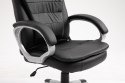 Activejet Fotel biurowy z masażem, podgrzewany ACTIVEJET YK7304 czarny