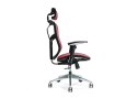 BEMONDI Ergonomiczny fotel biurowy ERGO 500 czerwony