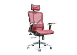 BEMONDI Ergonomiczny fotel biurowy ERGO 500 czerwony
