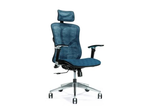 BEMONDI Ergonomiczny fotel biurowy ERGO 500 niebieski BEMONDI Ergonomiczny fotel biurowy ERGO 500 niebieski