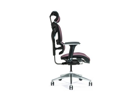 BEMONDI Ergonomiczny fotel biurowy ERGO 600 śliwkowy BEMONDI Ergonomiczny fotel biurowy ERGO 600 śliwkowy