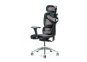 BEMONDI Ergonomiczny fotel biurowy ERGO 600 śliwkowy