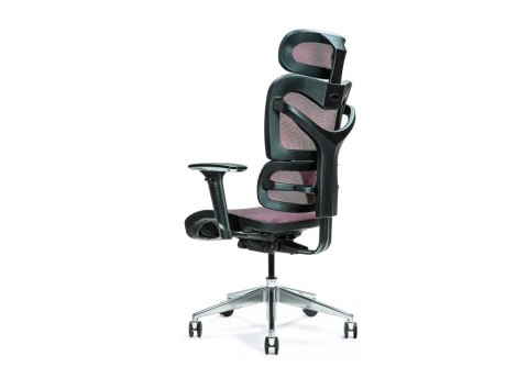 BEMONDI Ergonomiczny fotel biurowy ERGO 600 śliwkowy BEMONDI Ergonomiczny fotel biurowy ERGO 600 śliwkowy